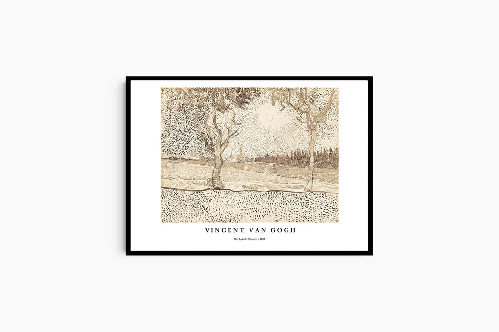 "Vincent Van Gogh - The Road to Tarascon Poster"