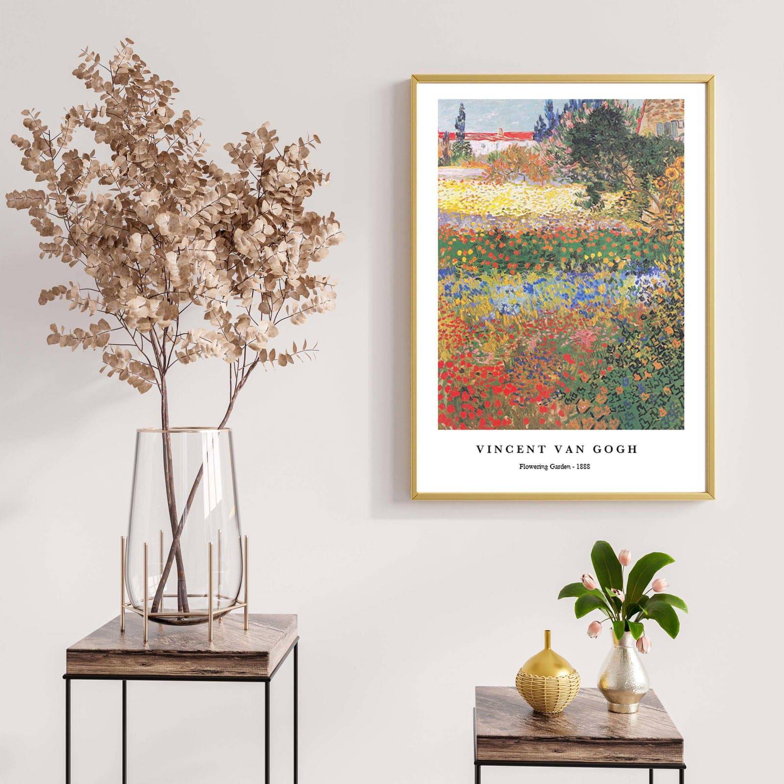 "Vincent Van Gogh - Flowering Garden"