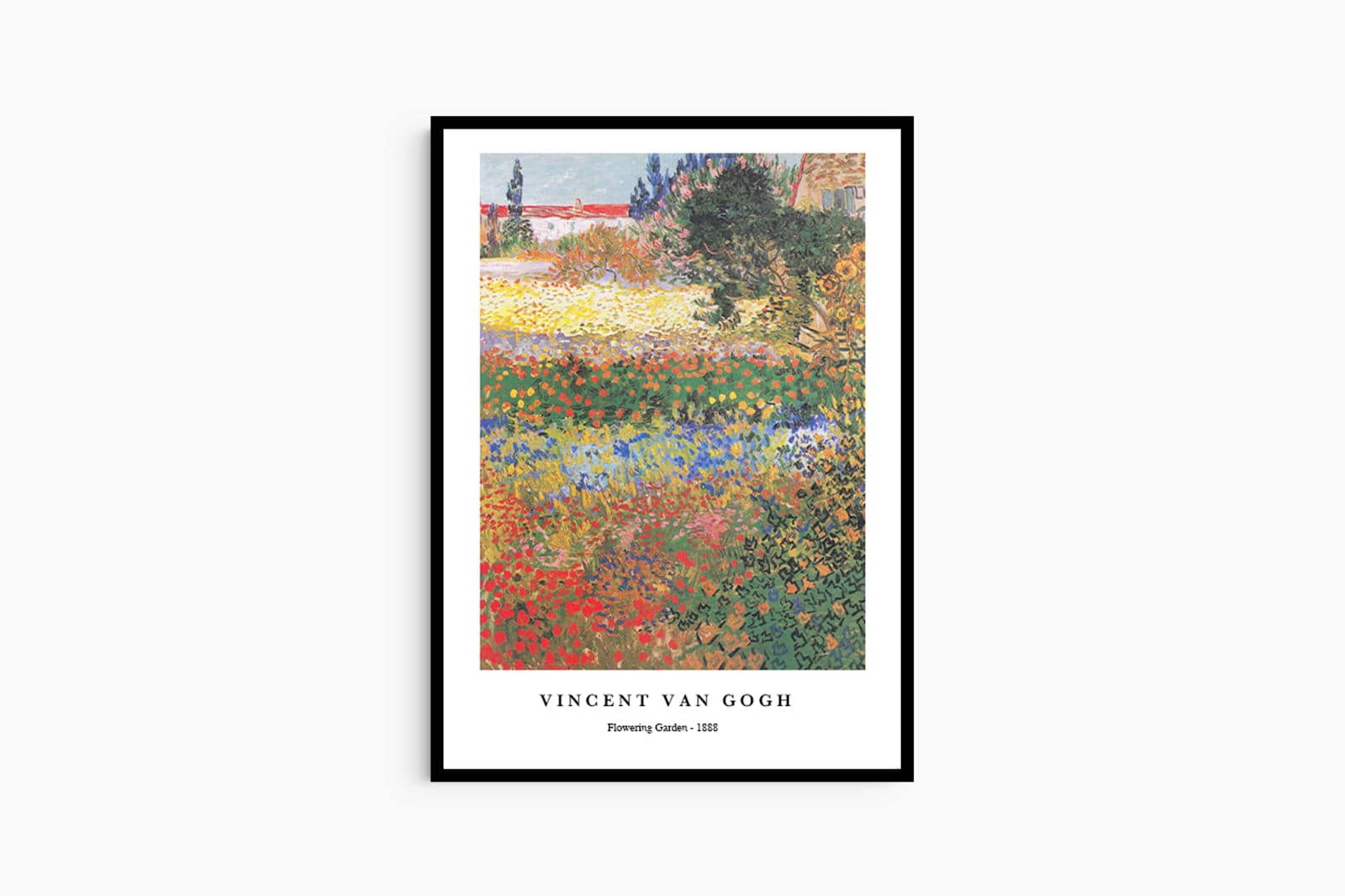 "Vincent Van Gogh - Flowering Garden"