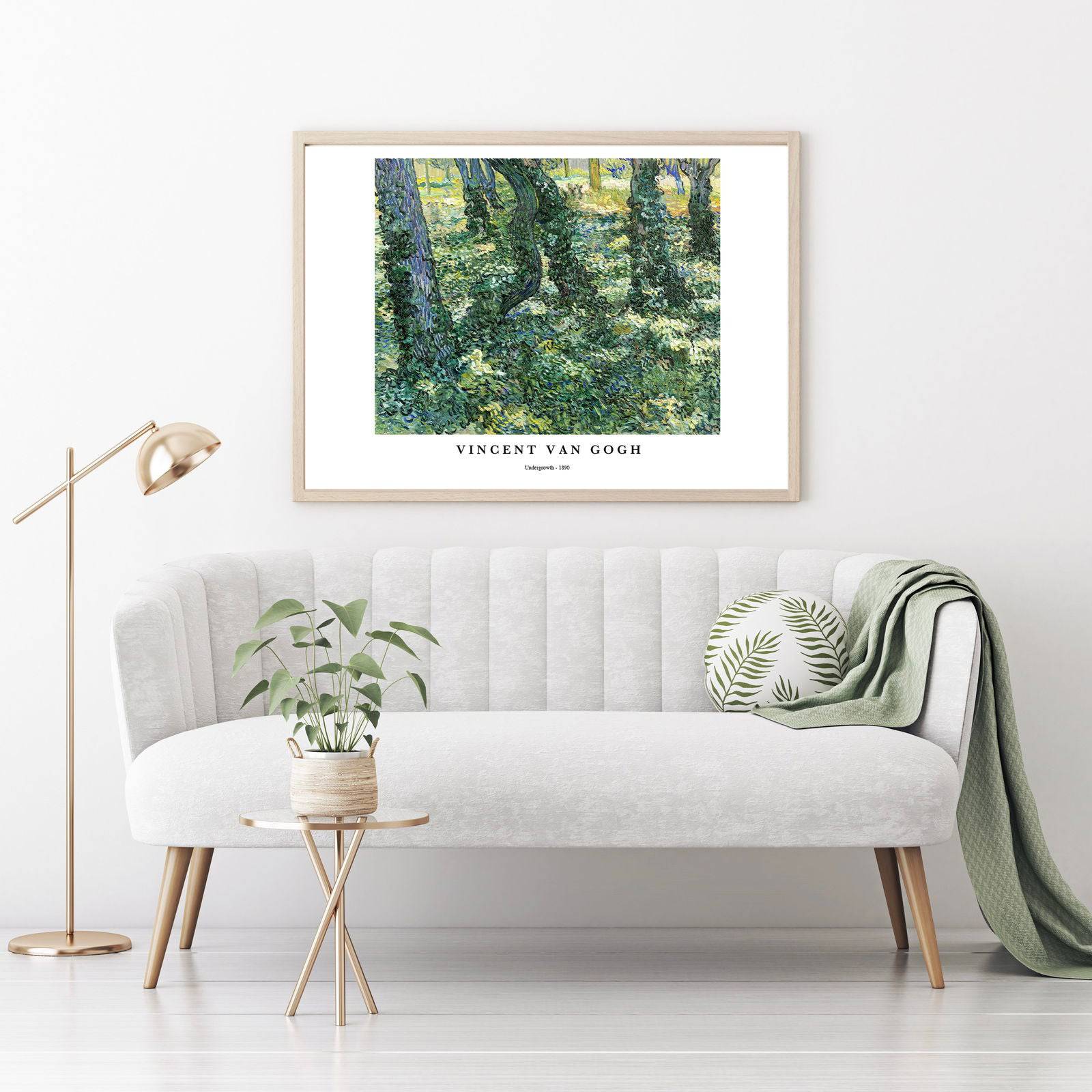 "Vincent Van Gogh - Undergrowth Poster"