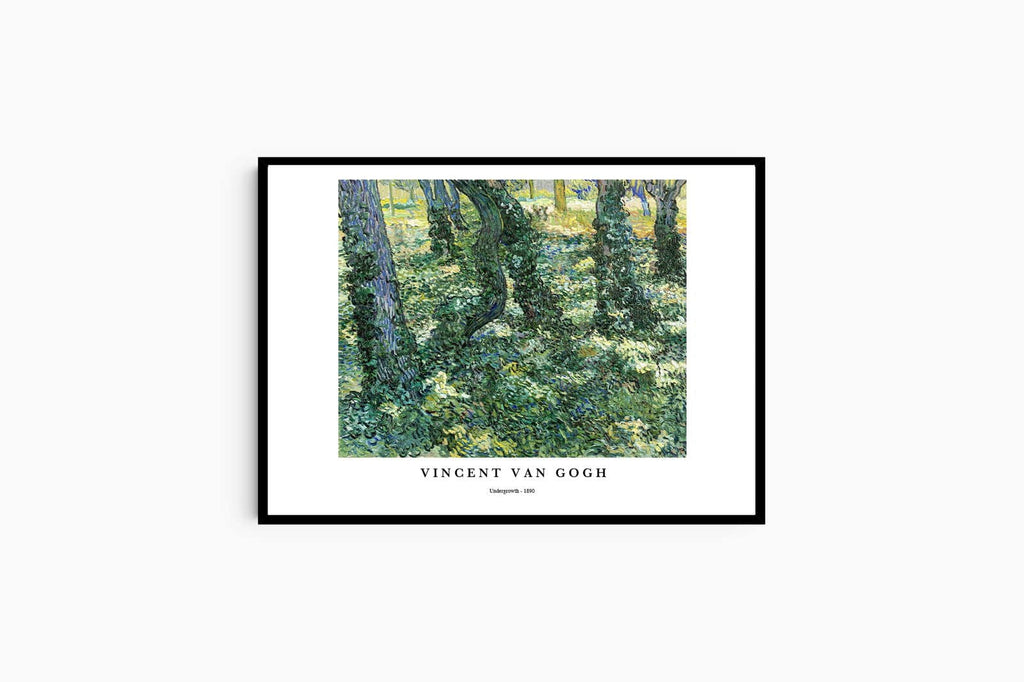 "Vincent Van Gogh - Undergrowth Poster"