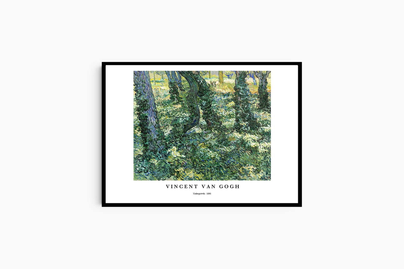 "Vincent Van Gogh - Undergrowth Poster"