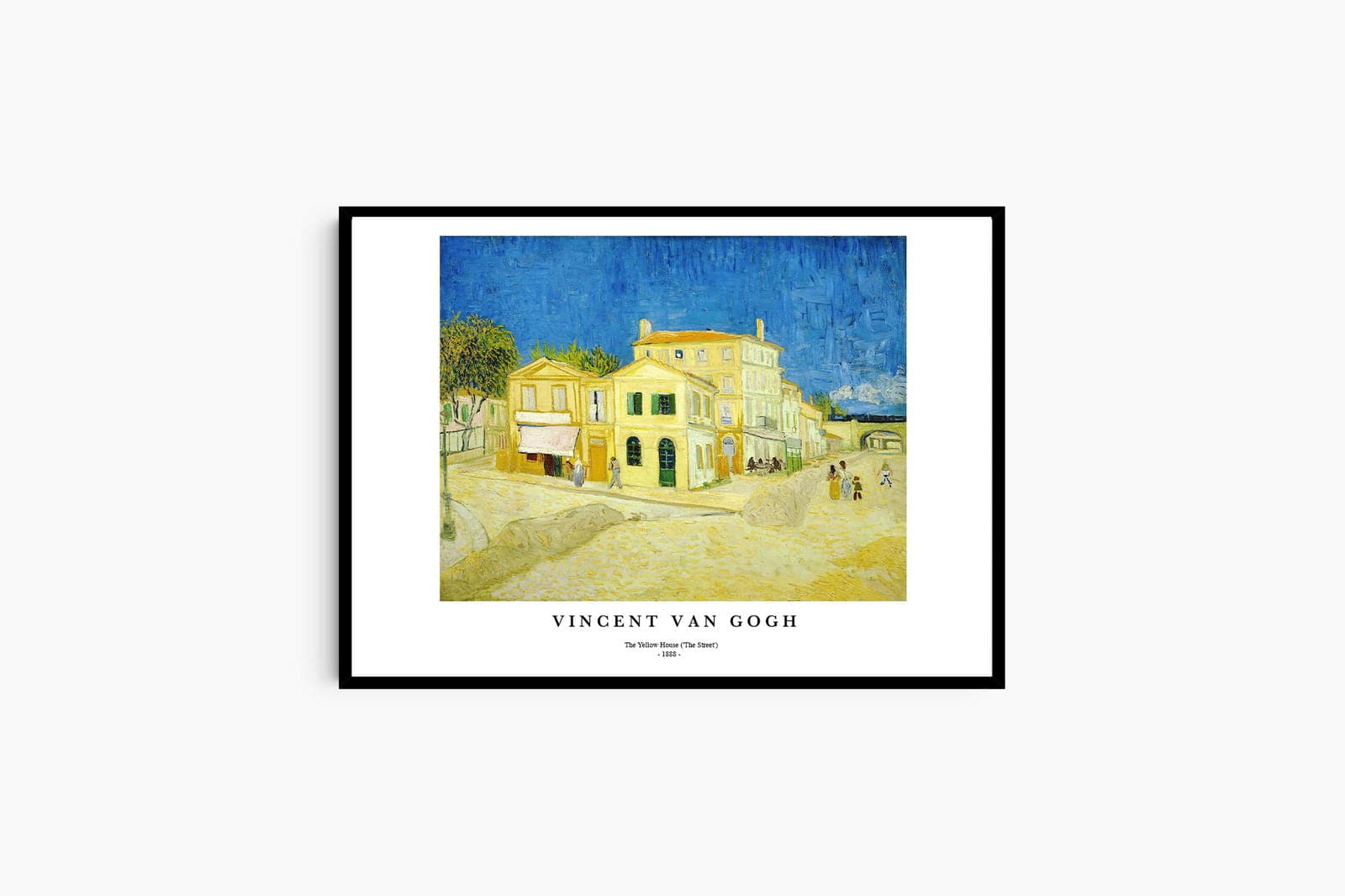 "Vincent Van Gogh - The Yellow House Poster"