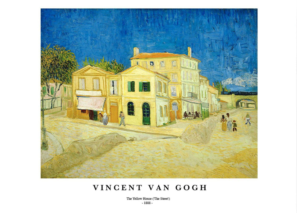 "Vincent Van Gogh - The Yellow House Poster"
