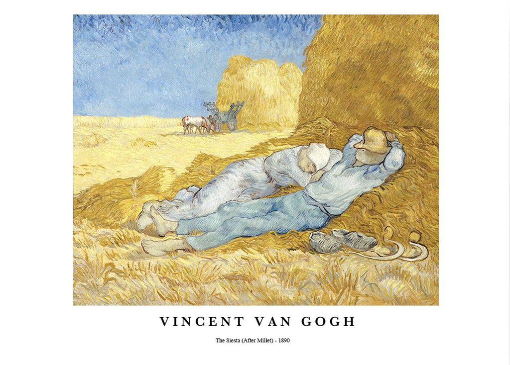 "Vincent Van Gogh - The Siesta Poster"