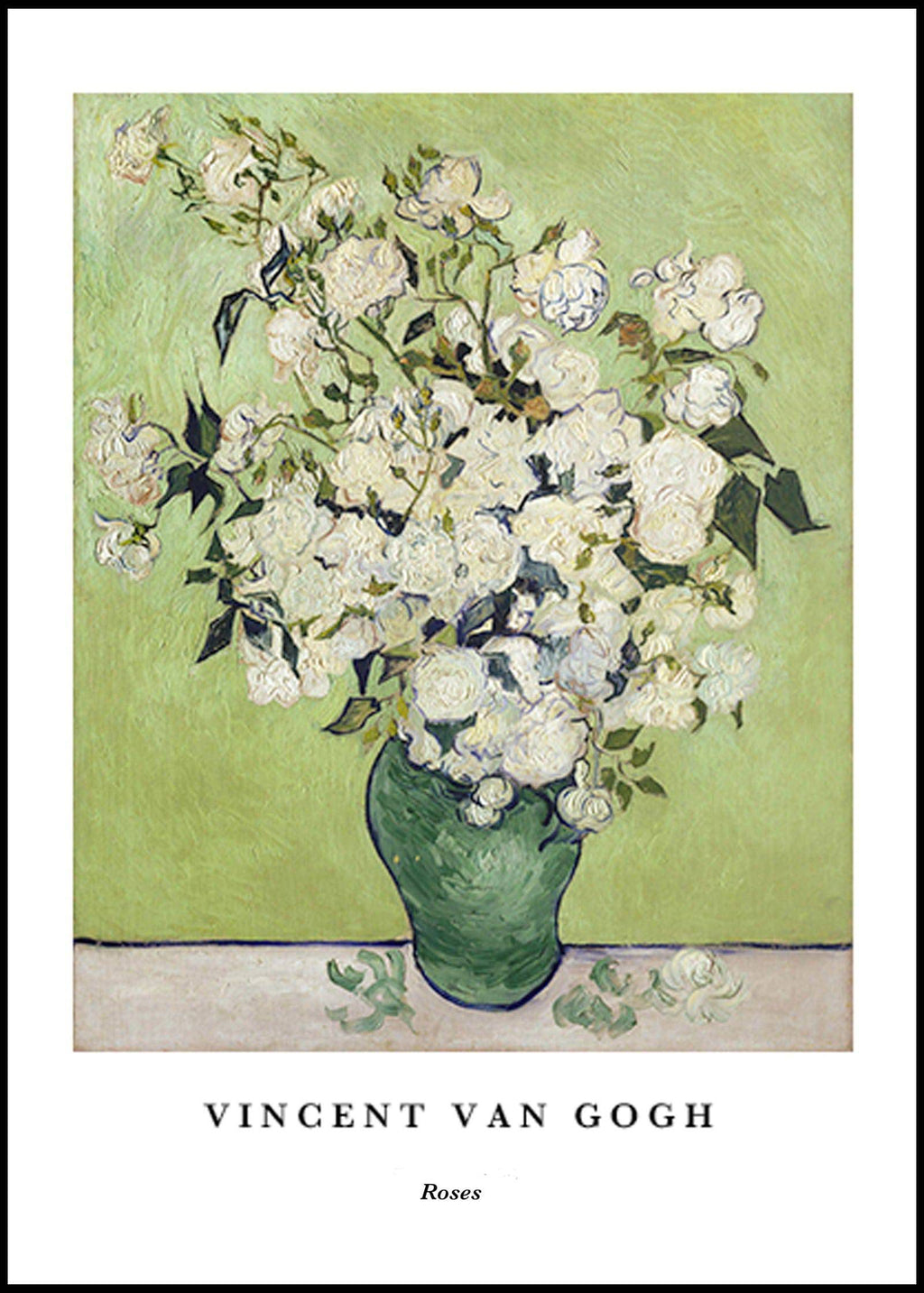 "Vincent Van Gogh - Roses Poster"