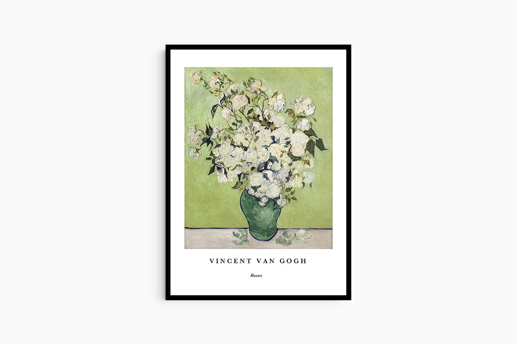 "Vincent Van Gogh - Roses Poster"
