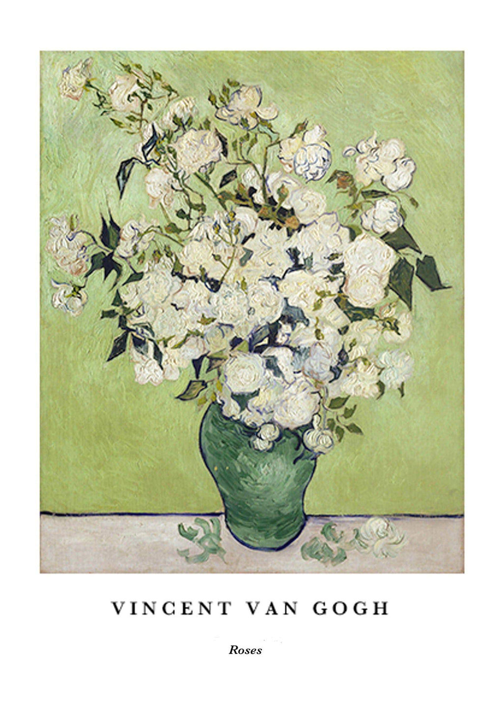 "Vincent Van Gogh - Roses Poster"