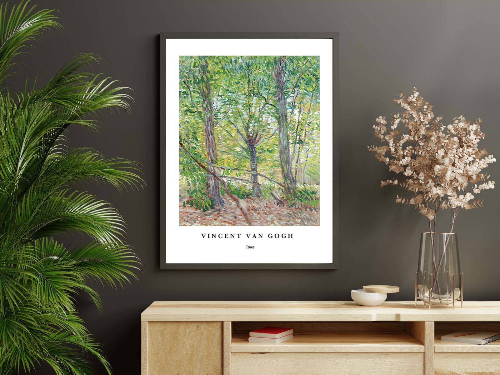 "Vincent Van Gogh - Trees Poster"