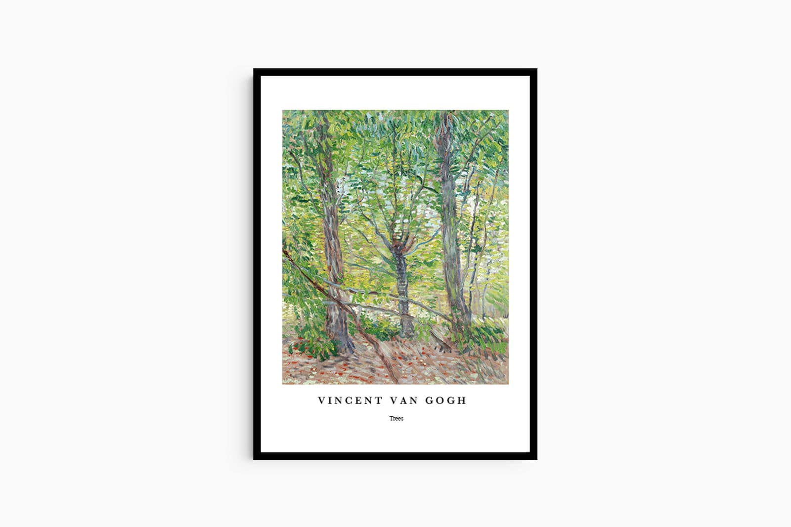 "Vincent Van Gogh - Trees Poster"
