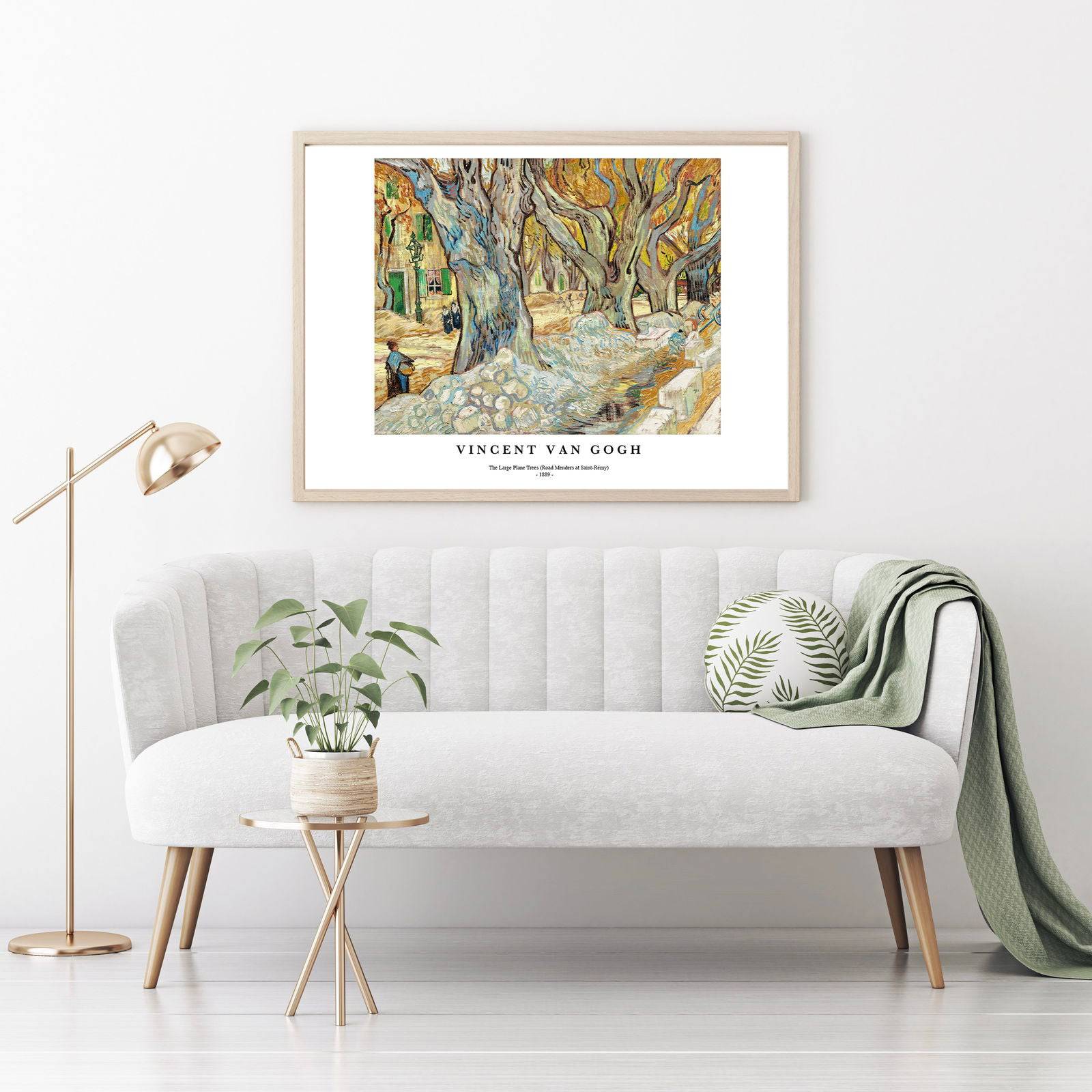 "Vincent Van Gogh - The Large Plane Trees Poster"