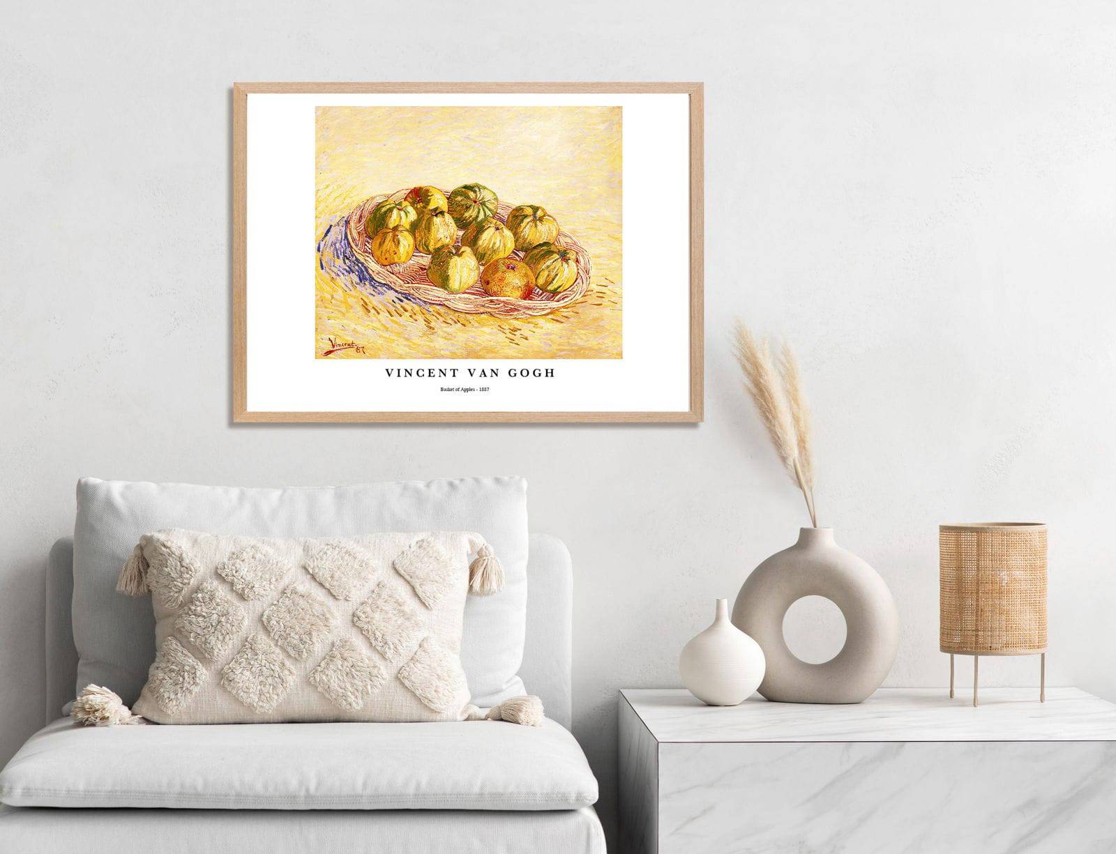 "Vincent Van Gogh - Basket of Apples Poster"