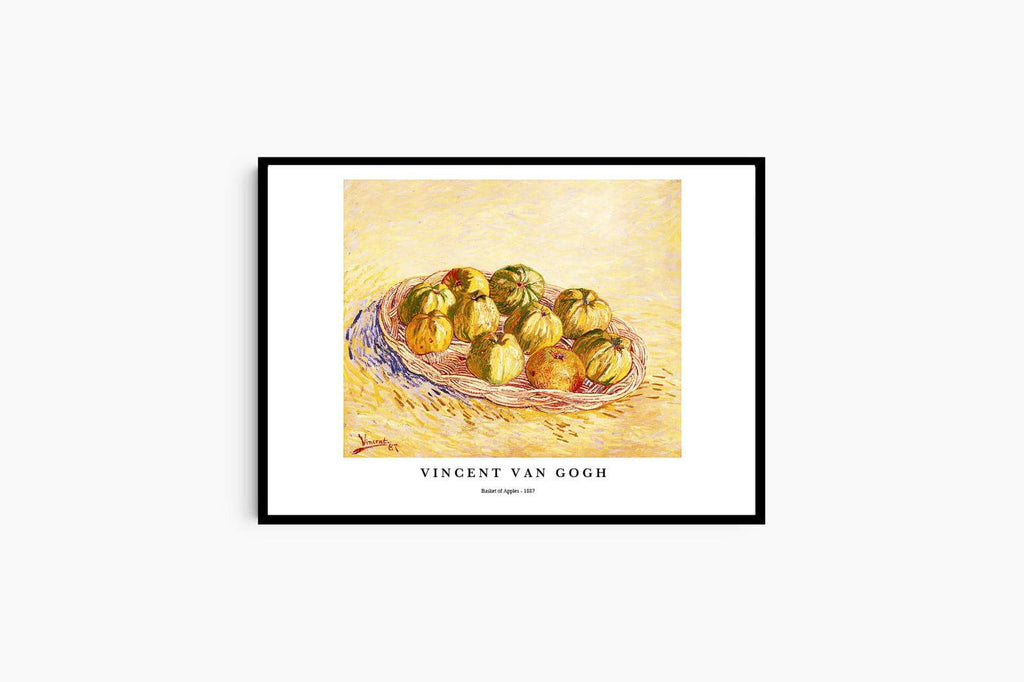 "Vincent Van Gogh - Basket of Apples Poster"