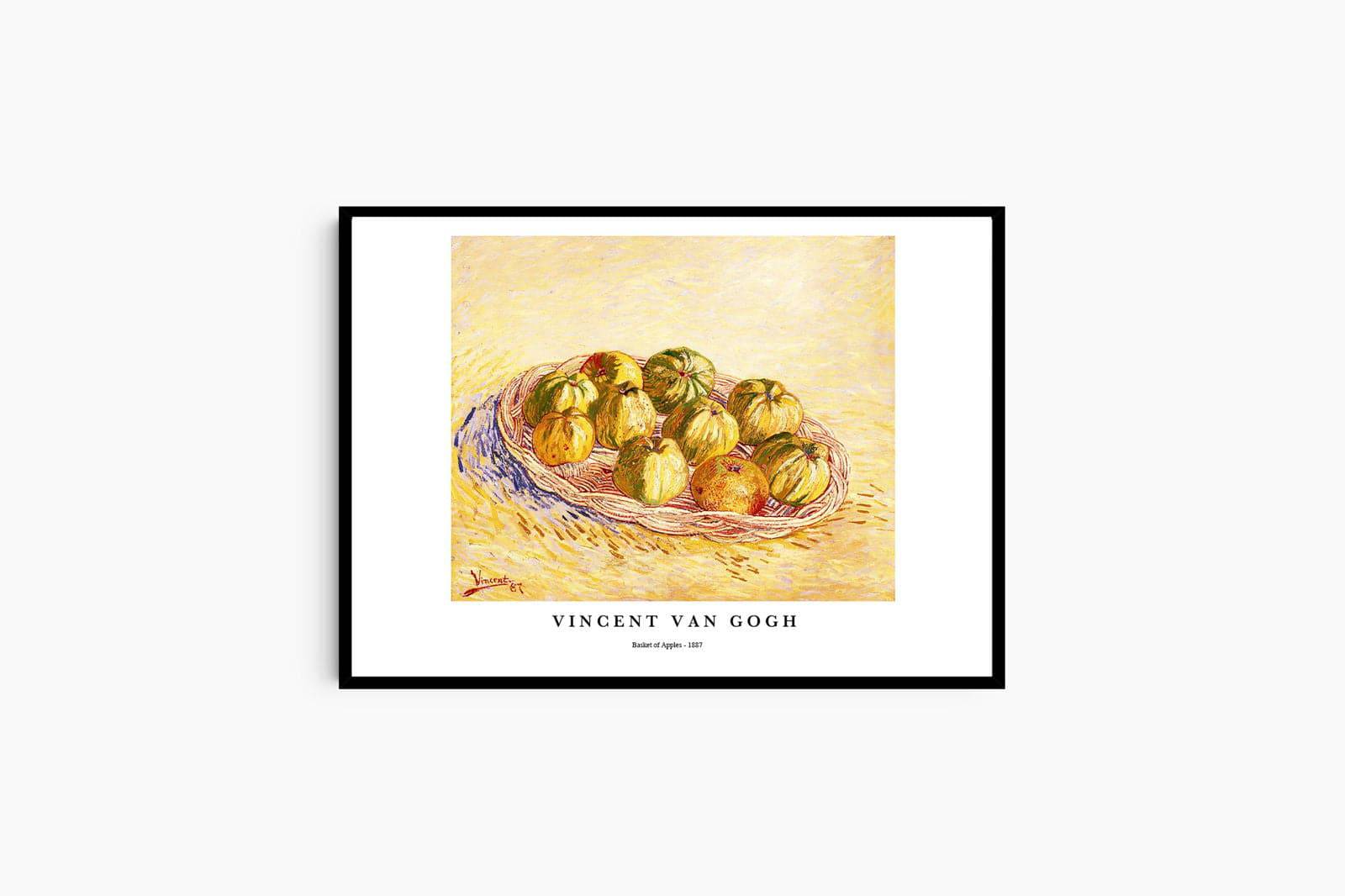 "Vincent Van Gogh - Basket of Apples Poster"