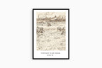 "Vincent Van Gogh - The Harvest Poster"