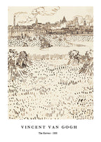 "Vincent Van Gogh - The Harvest Poster"