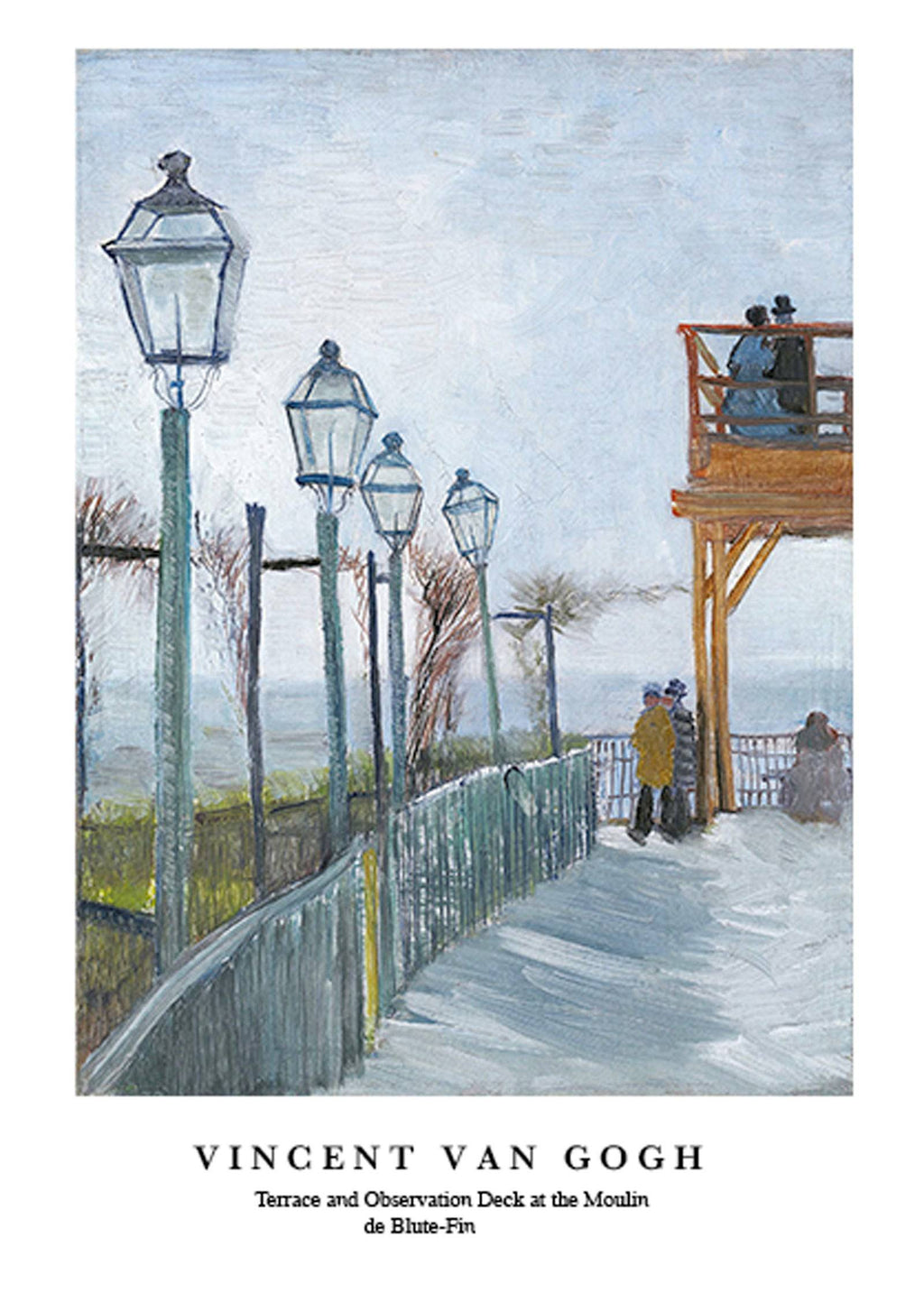 "Vincent Van Gogh - Terrace and Observation Poster"