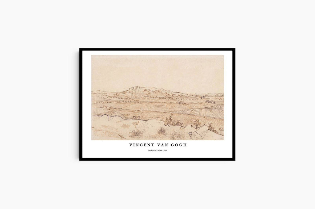 "Vincent Van Gogh - The Plain of La Crau Poster"