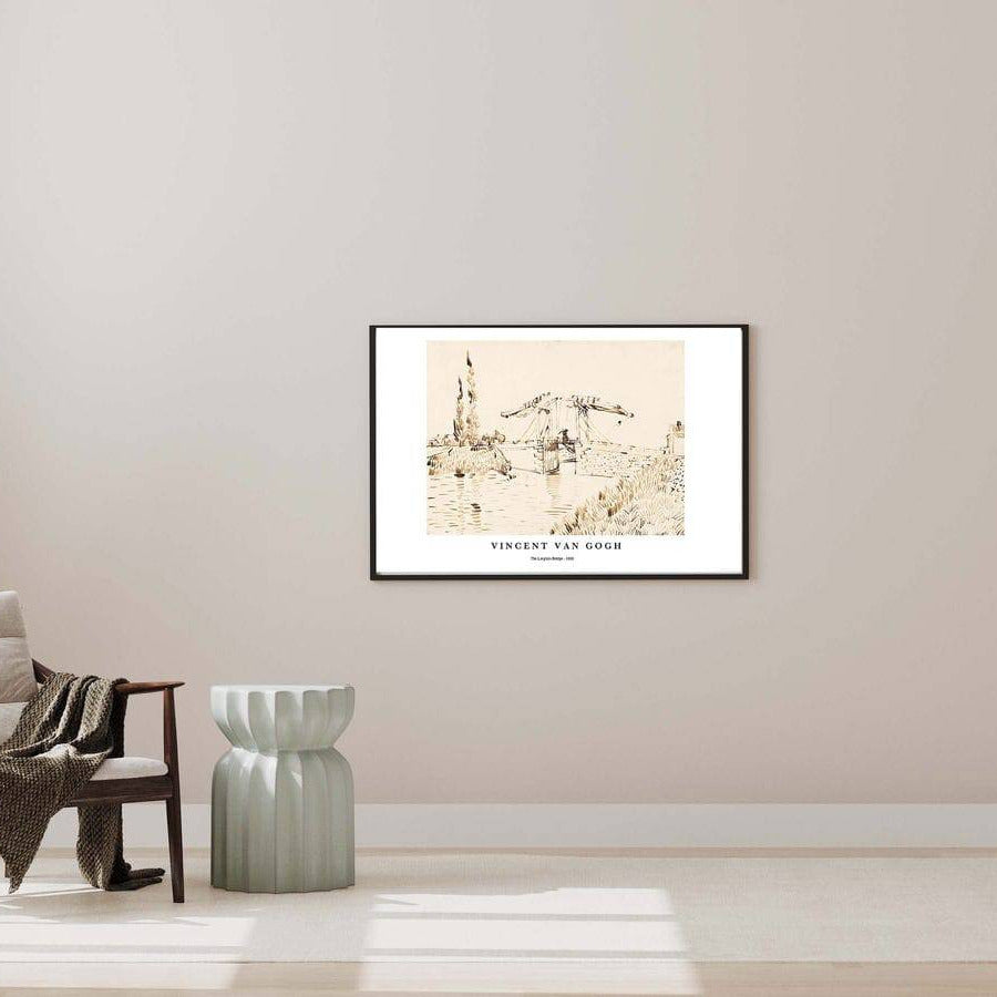 "Vincent Van Gogh - The Langlois Bridge Poster"