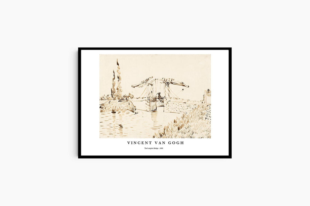 "Vincent Van Gogh - The Langlois Bridge Poster"