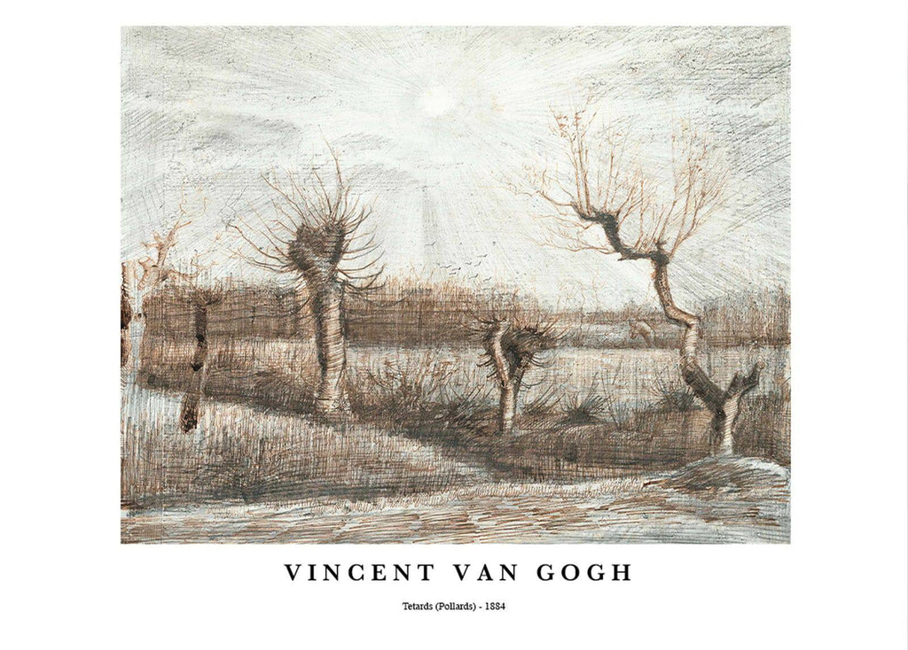 "Vincent Van Gogh - Tetards Poster"