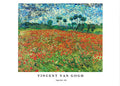 "Vincent Van Gogh - Poppy Field Poster"