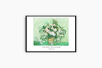 "Vincent Van Gogh - Vase with Pink Roses Poster"