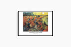 "Vincent Van Gogh - Red Vineyards at Arles Poster"