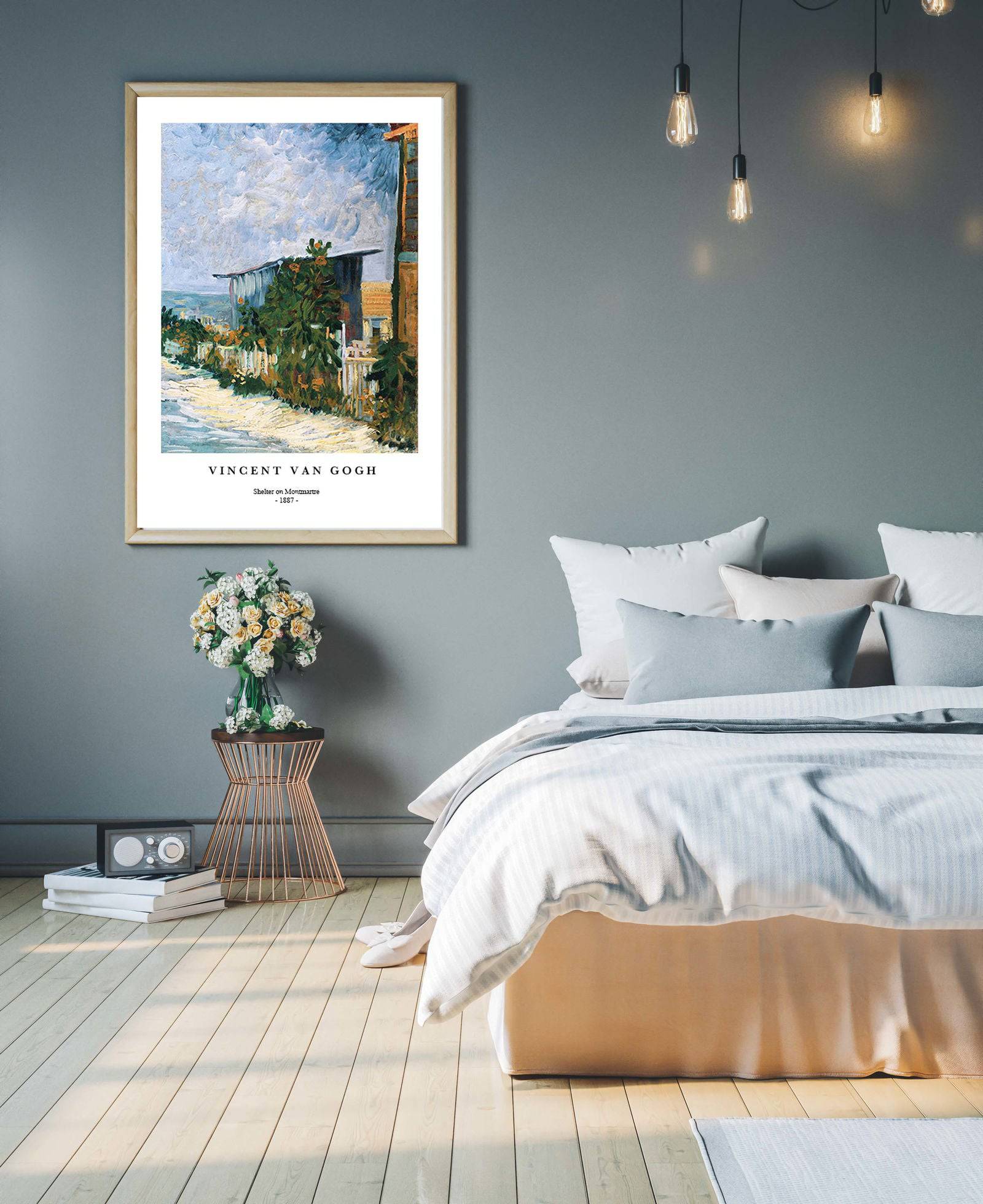 "Vincent Van Gogh - Shelter on Montmartre Poster"