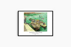 "Vincent Van Gogh - Quay with Men Unloading Sand Barges Poster"
