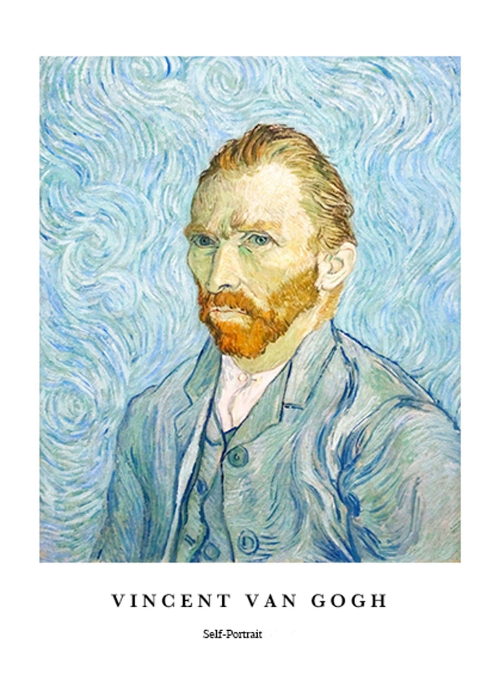 "Vincent Van Gogh - Self-Portrait Poster"
