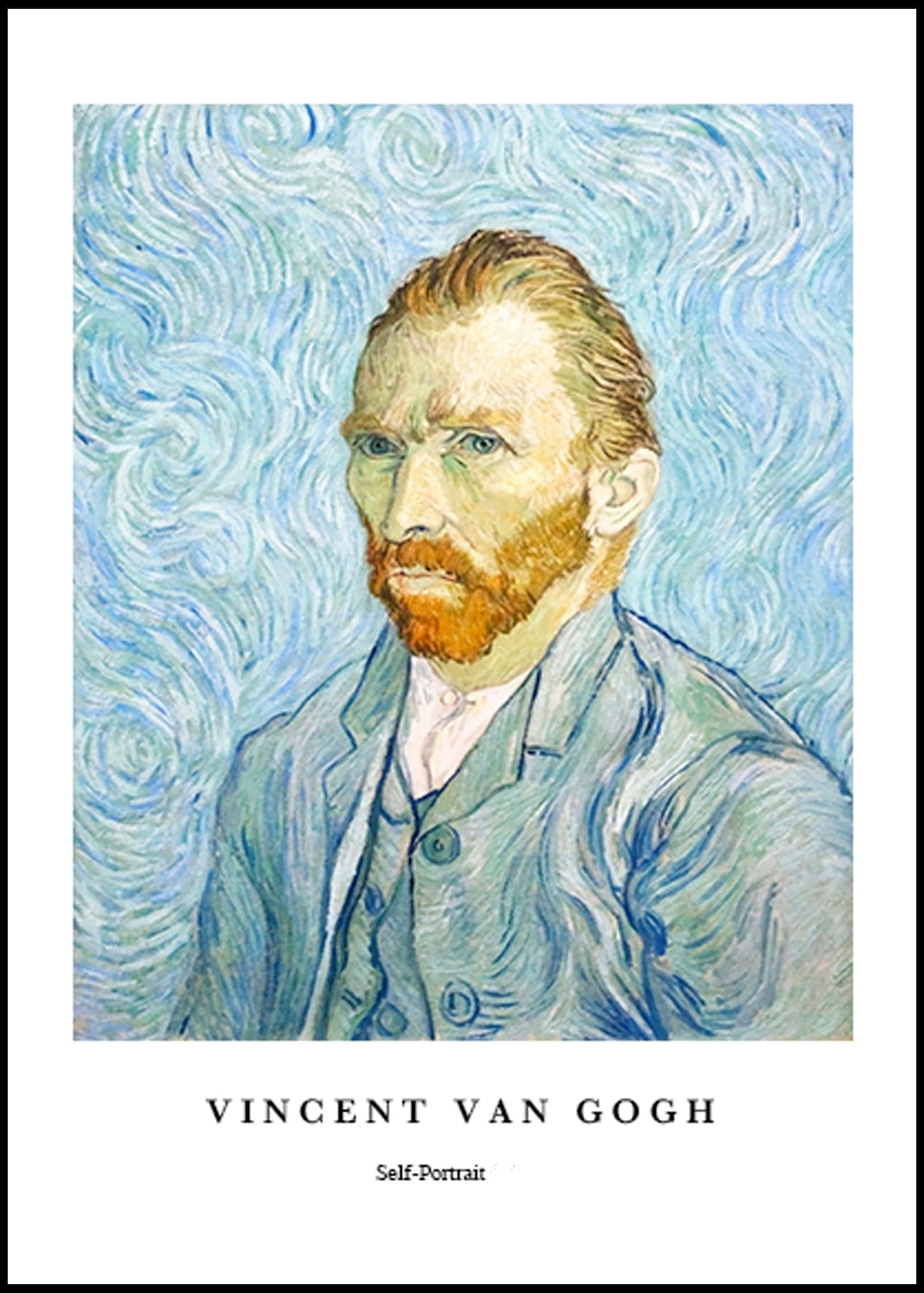 "Vincent Van Gogh - Self-Portrait Poster"