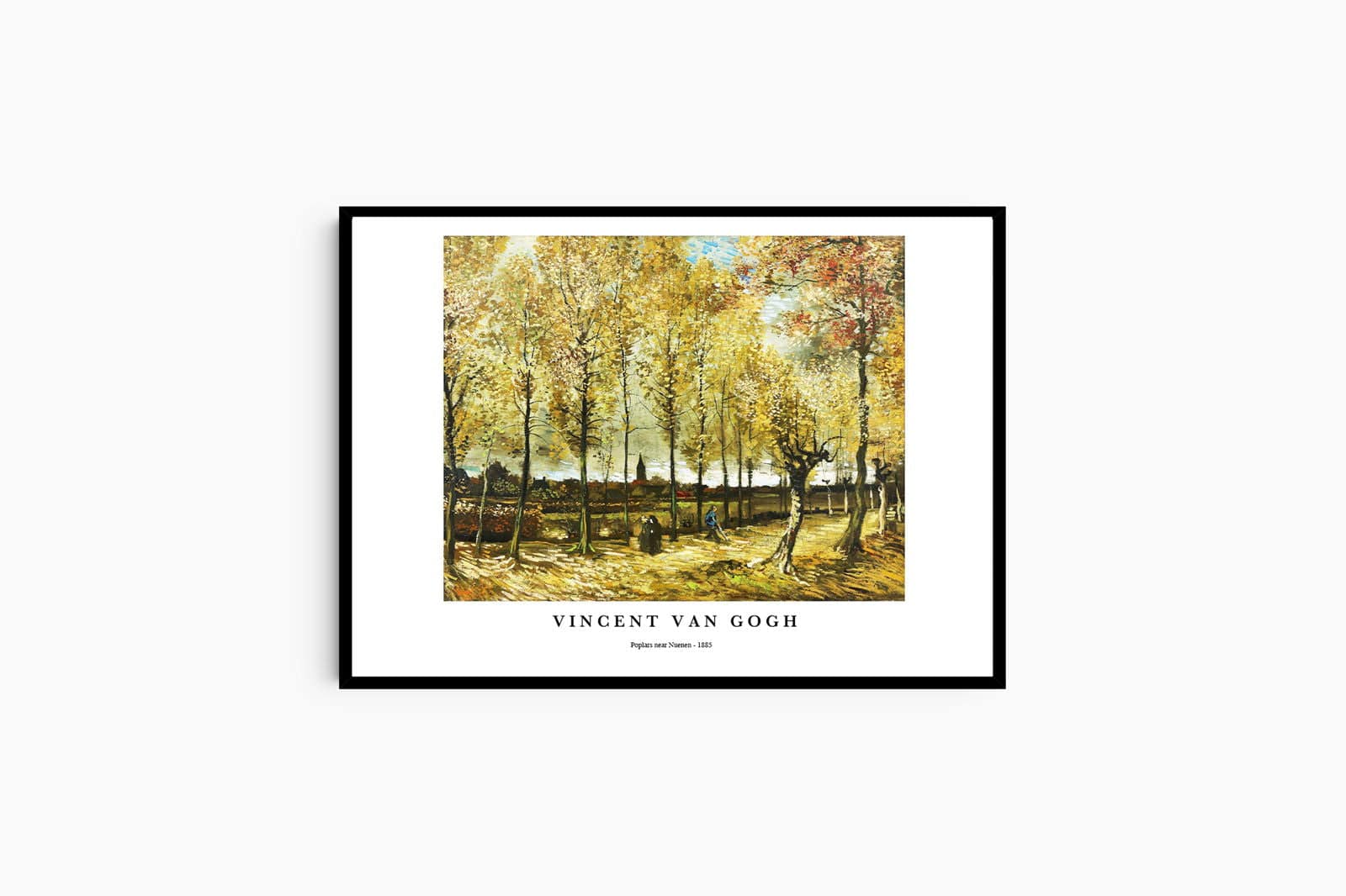 "Vincent Van Gogh - Poplars near Nuenen Poster"