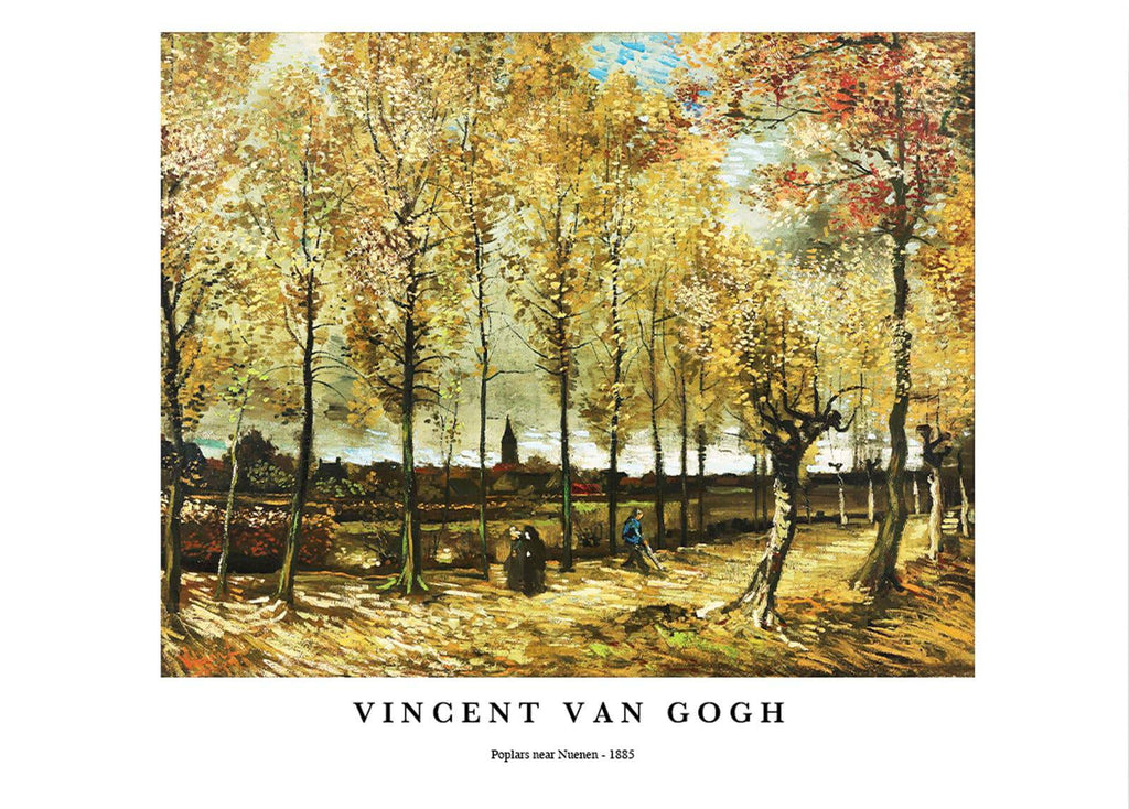 "Vincent Van Gogh - Poplars near Nuenen Poster"