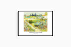 "Vincent Van Gogh - The Garden at Arles Poster"