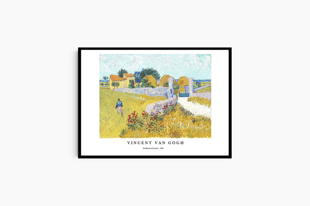 "Vincent Van Gogh - Farmhouse in Provence Poster"