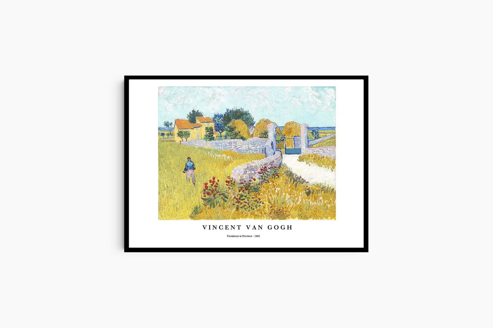 "Vincent Van Gogh - Farmhouse in Provence Poster"