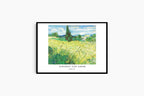 "Vincent Van Gogh - Green Field Poster"