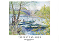 "Vincent Van Gogh - Fishing in Spring Poster"