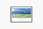 "Vincent Van Gogh - Wheatfield Under Thunderclouds Poster"
