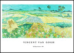 "Vincent Van Gogh - The Plain of Auvers Poster"
