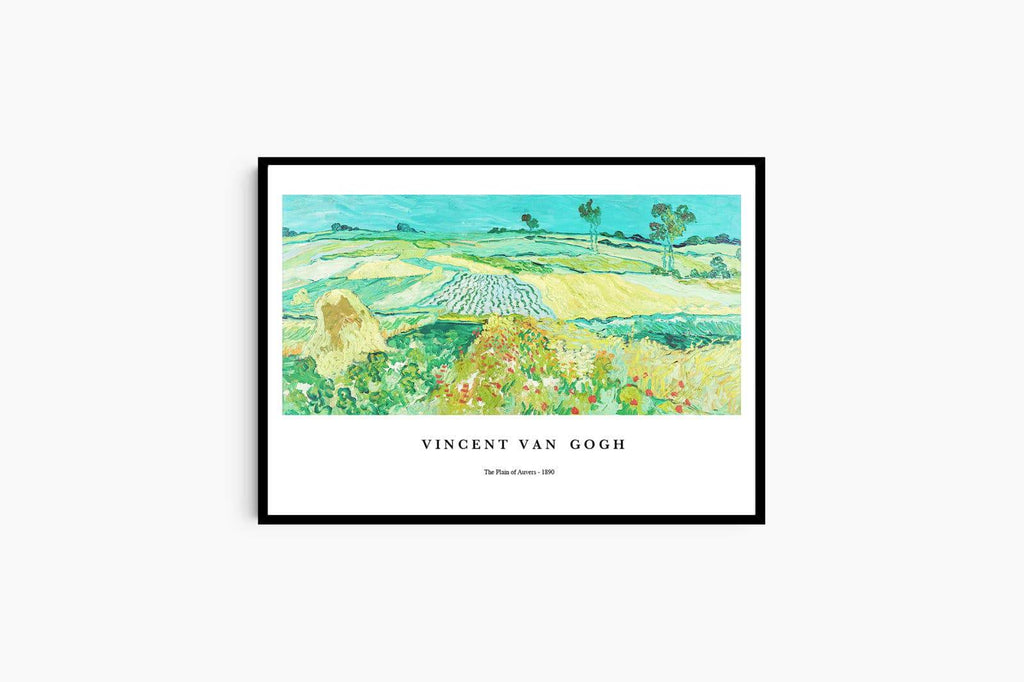 "Vincent Van Gogh - The Plain of Auvers Poster"