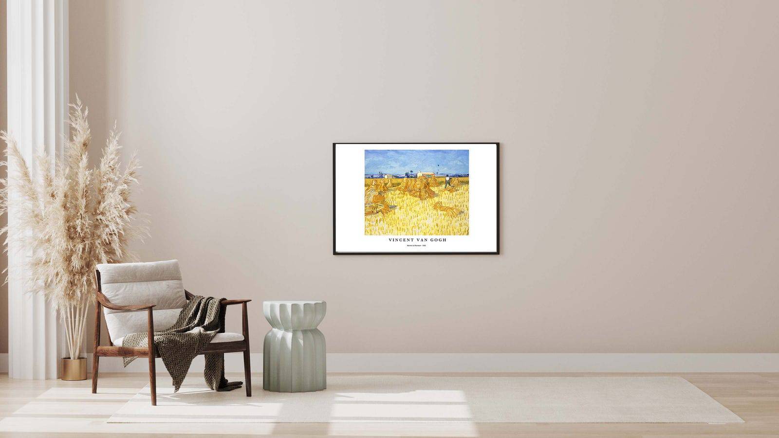 "Vincent Van Gogh - Harvest in Provence Poster"