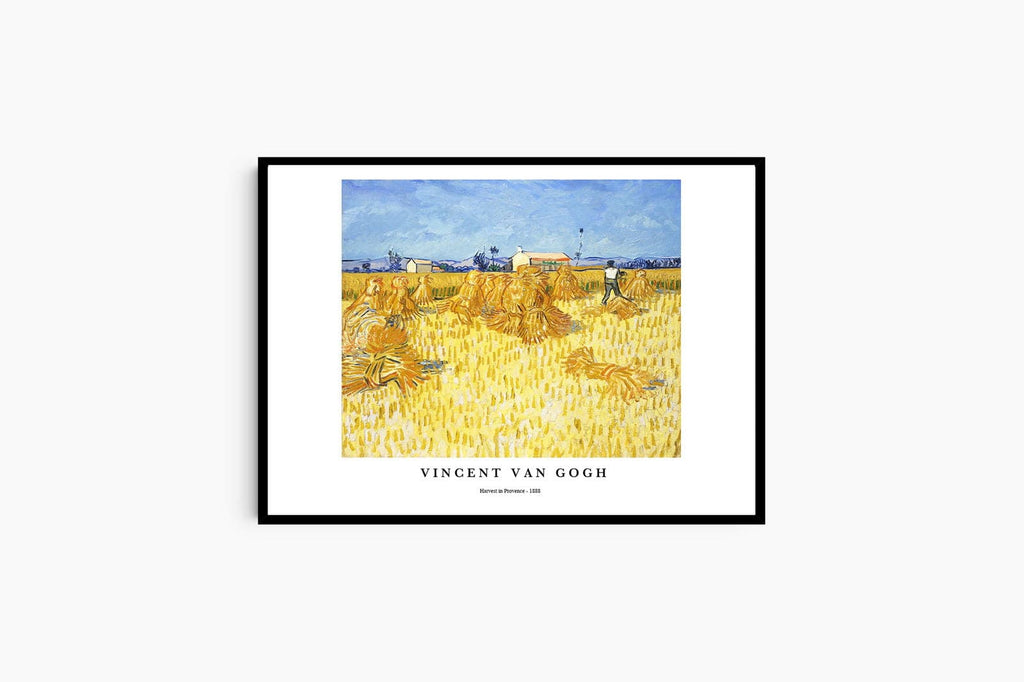 "Vincent Van Gogh - Harvest in Provence Poster"