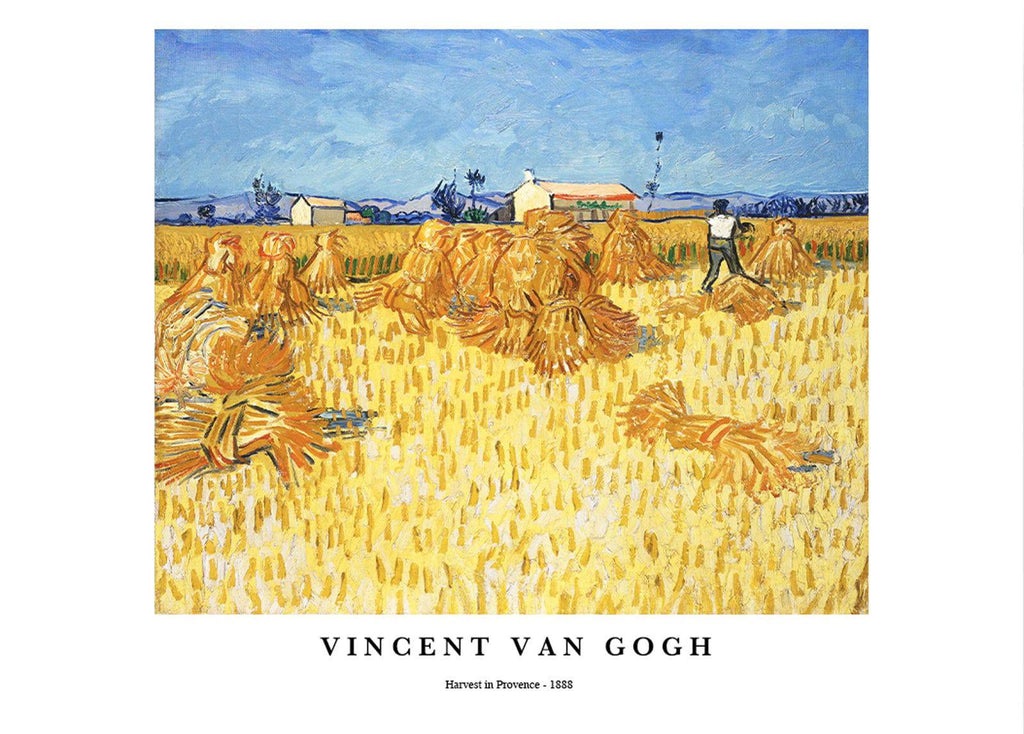 "Vincent Van Gogh - Harvest in Provence Poster"