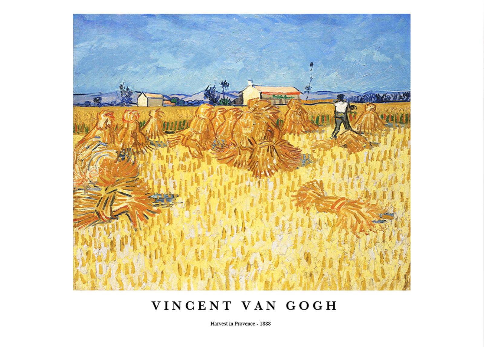 "Vincent Van Gogh - Harvest in Provence Poster"