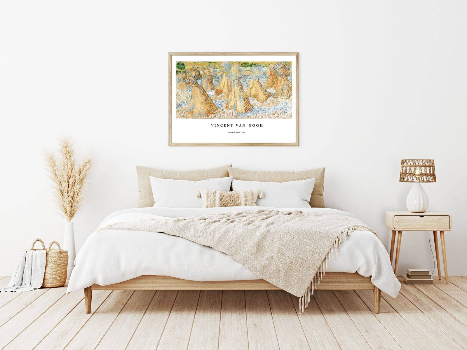 "Vincent Van Gogh - Sheaves of Wheat Poster"