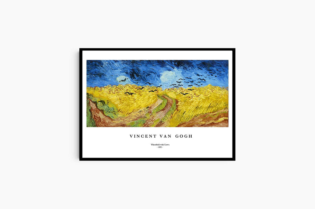 "Vincent Van Gogh - Wheatfield with Crows Poster"