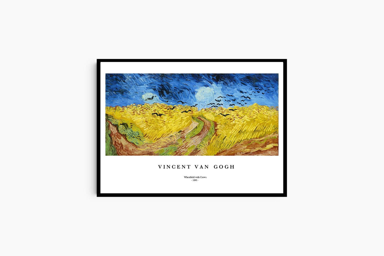 "Vincent Van Gogh - Wheatfield with Crows Poster"