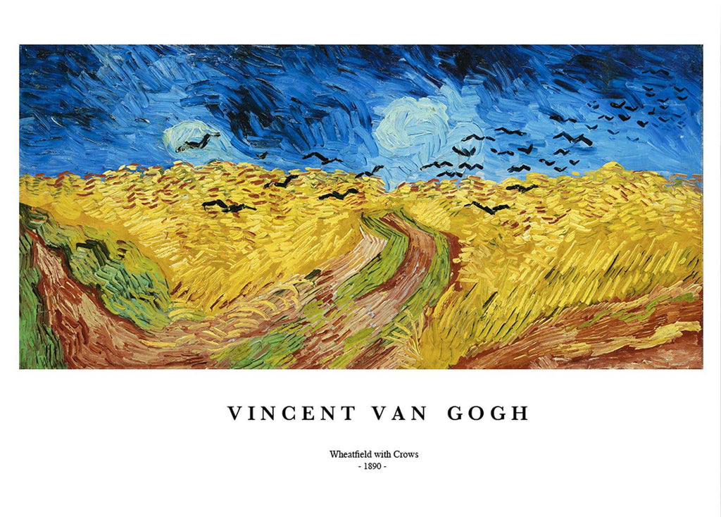 "Vincent Van Gogh - Wheatfield with Crows Poster"